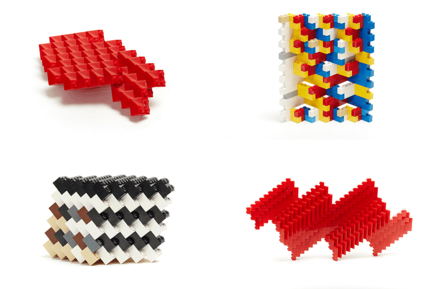 Paul Edmunds - 'Lego Lab' (detail), 2015 Lego, timber, and glass 110 x 160 x 40.5 cm