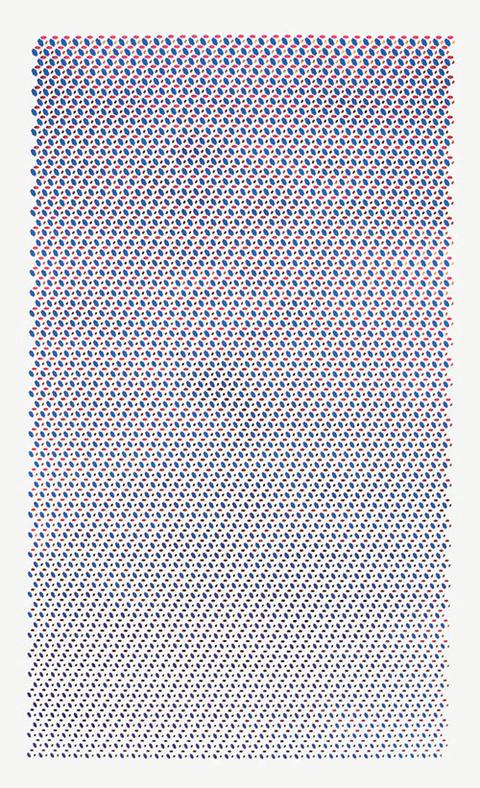 Sieve - silkscreen, paper